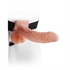 Picture of FFS 7" HOLLOW STRAP-ON WITH BALLS - FLESH