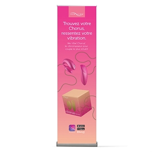 Picture of We-Vibe Chorus  Roll-up Banner  FR