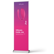 Picture of Jive Pink Roll-Up Banner English