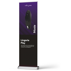 Picture of Moxie Black Roll-Up Banner French