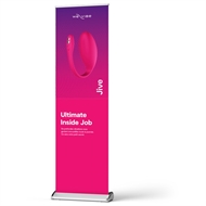 Picture of Jive Pink Roll-Up Banner French