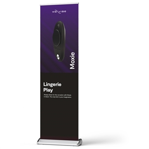 Picture of Moxie Black Roll-Up Banner English