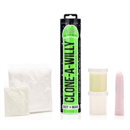 Image de Clone-A-Willy Green Glow in the Dark - Silicone