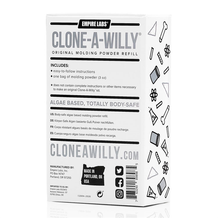 Clone-A-Willy - Molding Powder Refill Bag - 3oz