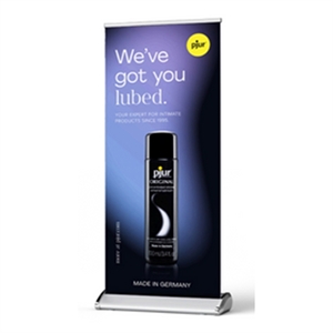 Picture of PJUR ROLL UP BANNER ENGLISH