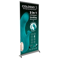 Picture of Colosso 3 English Retractable Banner 33x80 in