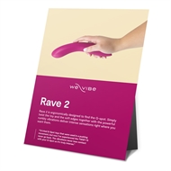 Picture of We-Vibe Rave 2 Counter Card English
