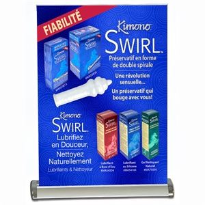 Picture of Kimono Retractable Banner 8.5x11 French