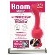 Picture of Boom Shaker English Retractable Banner 8.5x11 in