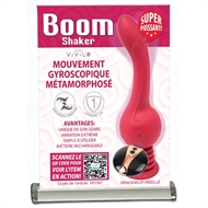 Picture of Boom Shaker French Retractable Banner 8.5x11 in