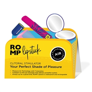 Picture of ROMP LIPSTICK TENT CARD ENGLISH