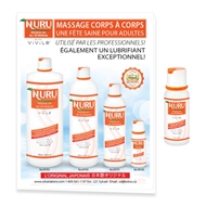 Image de Nuru Pamphlet Français + Échantillon 60ml