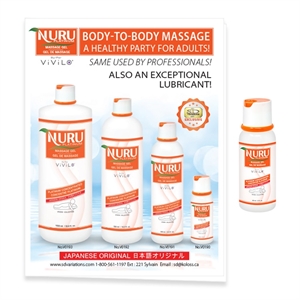 Picture of Nuru English Pamphlet + 60ml Tester