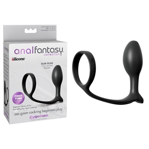Picture of ANAL FANTASY ASS-GASM COCK RING BEGINNERS PLUG