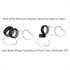 Image de C-RINGZ MAX WIDTH SILICONE RINGS NOIR