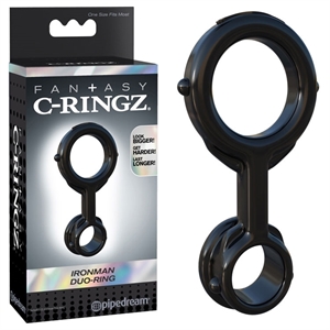 Picture of C-RINGZ IRONMAN DUO RING BLACK