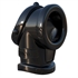 Picture of C-RINGZ COCK PIPE WITH BALL-STRETCHER BLACK